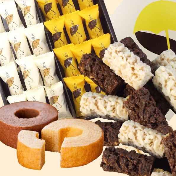 大阪ちよ子BOX(クランチチョコレート&バウムクーヘン)