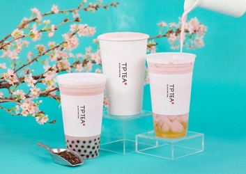タピオカミルクティー発祥「春水堂」のアレンジティースタンドTP TEA 2/22(月)ジャスミンティーの「桜ラテ」期間限定で発売