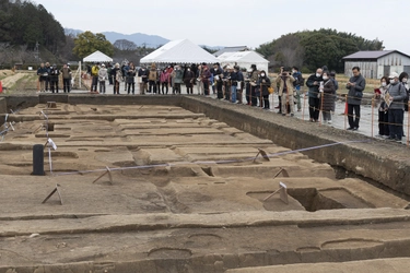 石神遺跡東方の調査(飛鳥藤原第217次)現地見学会のご報告