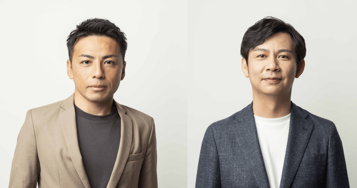 CFO 竹村 隆(左)、VP of Sales 野村 幸裕(右)