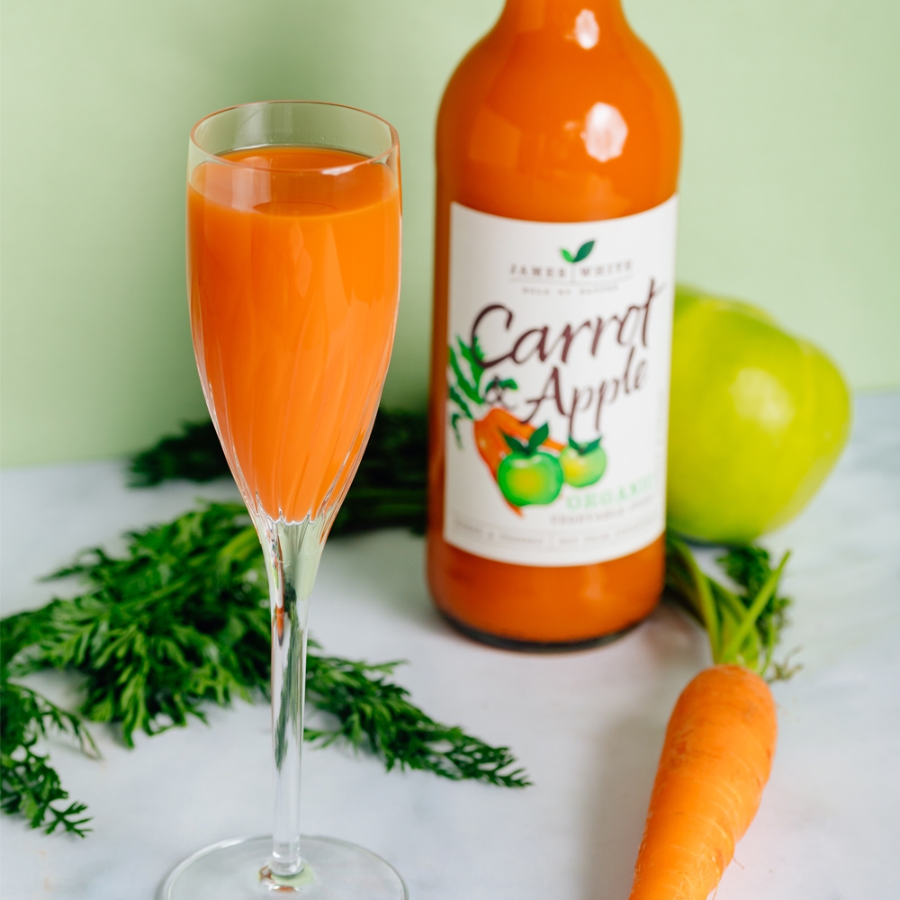 オーガニック キャロット&アップル ジュース イメージ