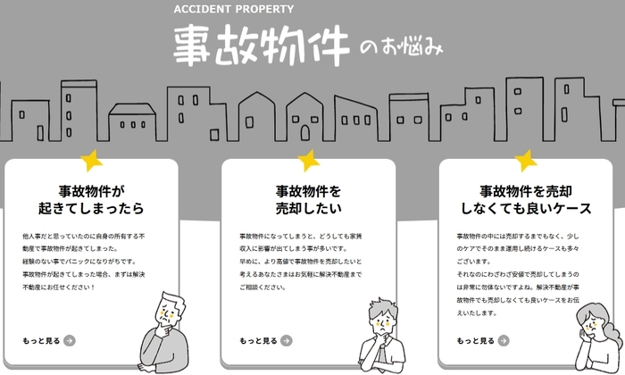 解決不動産 事故物件