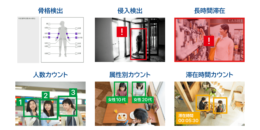 多彩な解析・管理機能