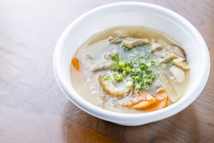 徳島の郷土料理 そば米汁