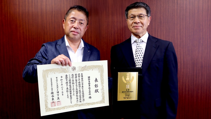 松本代表取締役副社長と渋谷所長