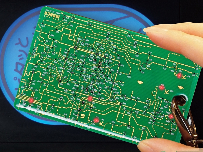 改札タッチイメージ 関西 緑