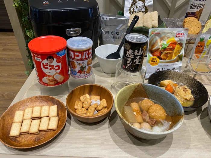 非常食メニュー 一例