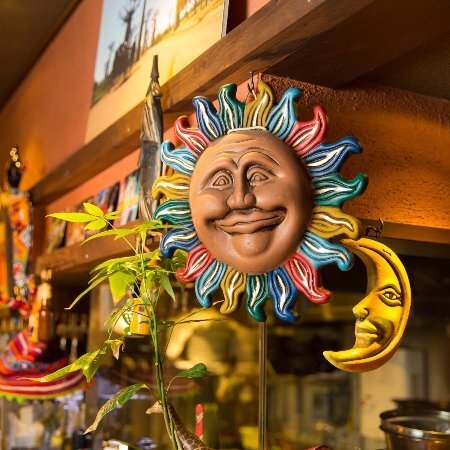 店内のオブジェも旅のお土産!