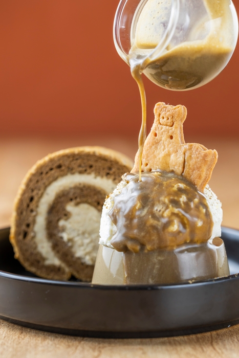 ほうじ茶プリンとロールケーキ 1&#44;000円