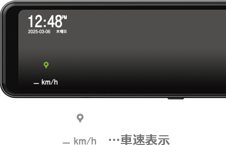 時間・速度表示