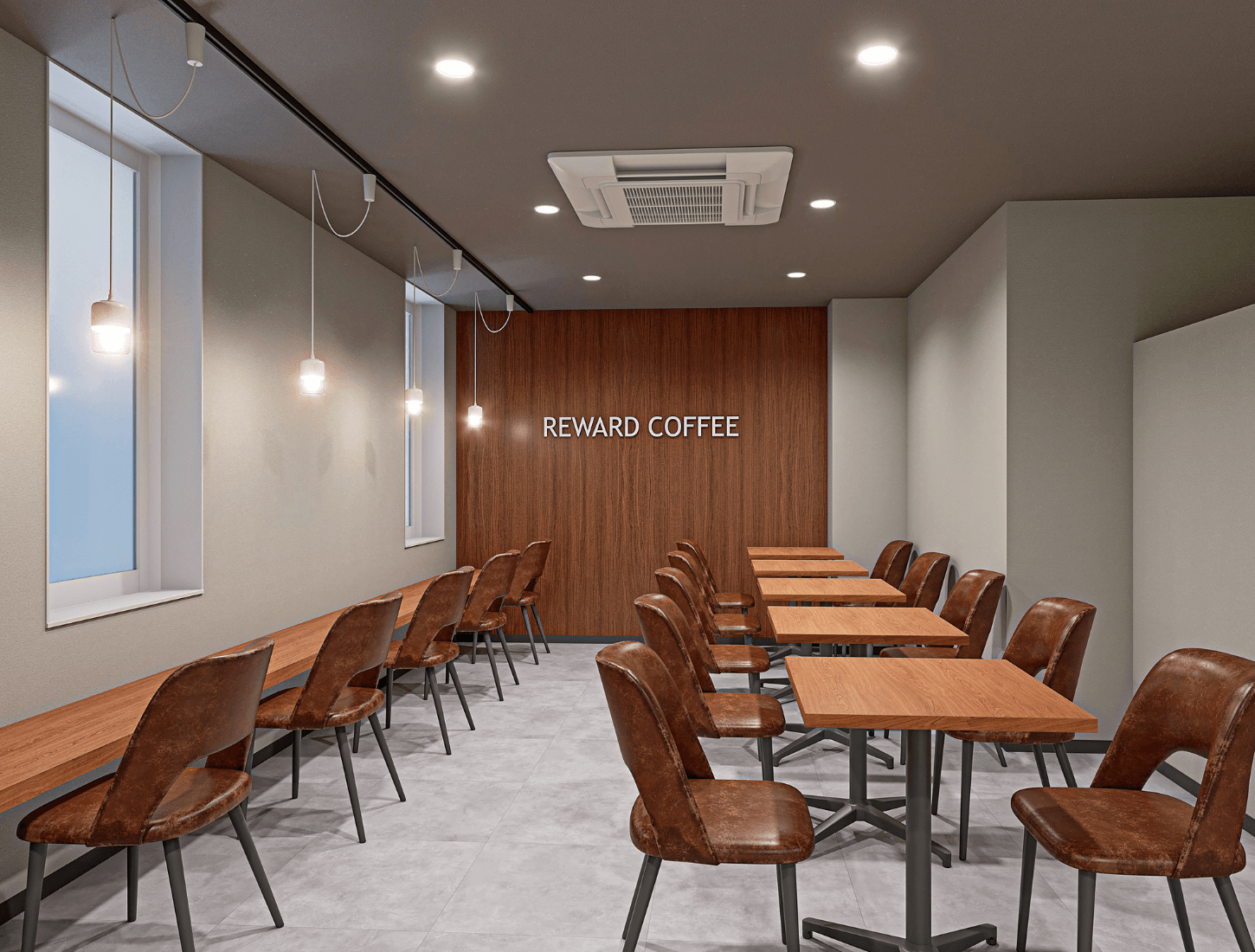 テーブル席が増え、より過ごしやすい店内へ
