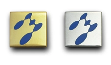 ◆PINS FACTORY（ピンズファクトリー）◆　社章実例　株式会社MKエレクトロニクス様★階級を意識した色違いの社章