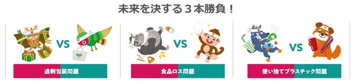 未来を決する3本勝負