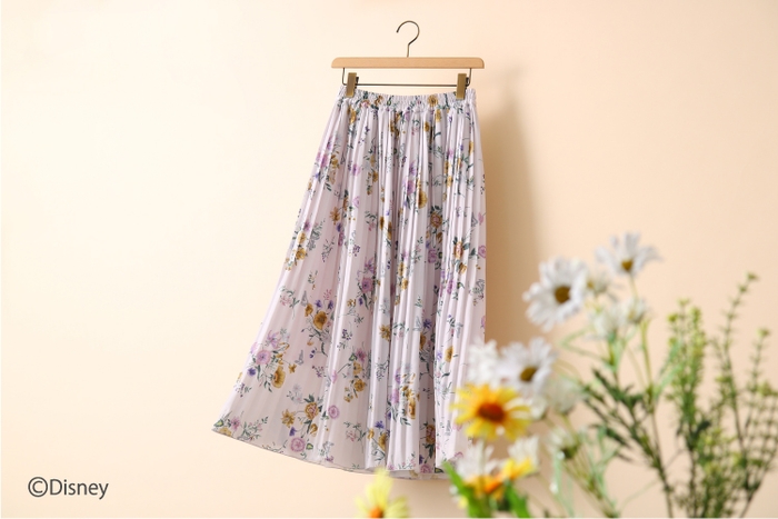 フローラルスカート¥ 6,600(税込)