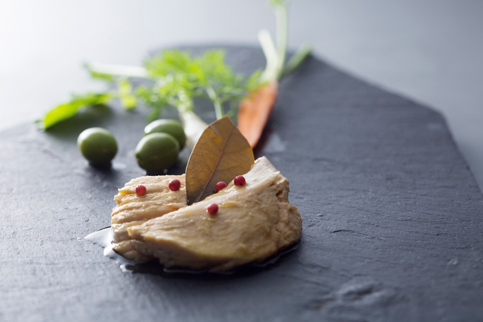 鮪とろ~盛り付け~