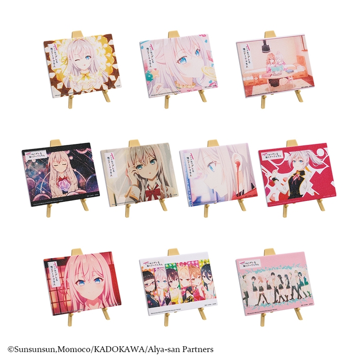 E賞:イーゼル付きミニプレート