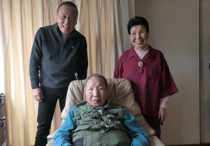 袴田家訪問取材