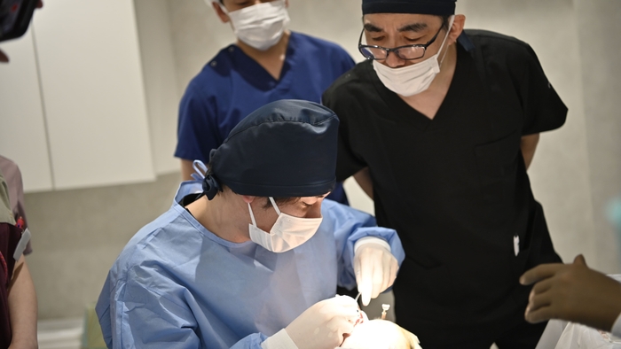 技術指導の様子