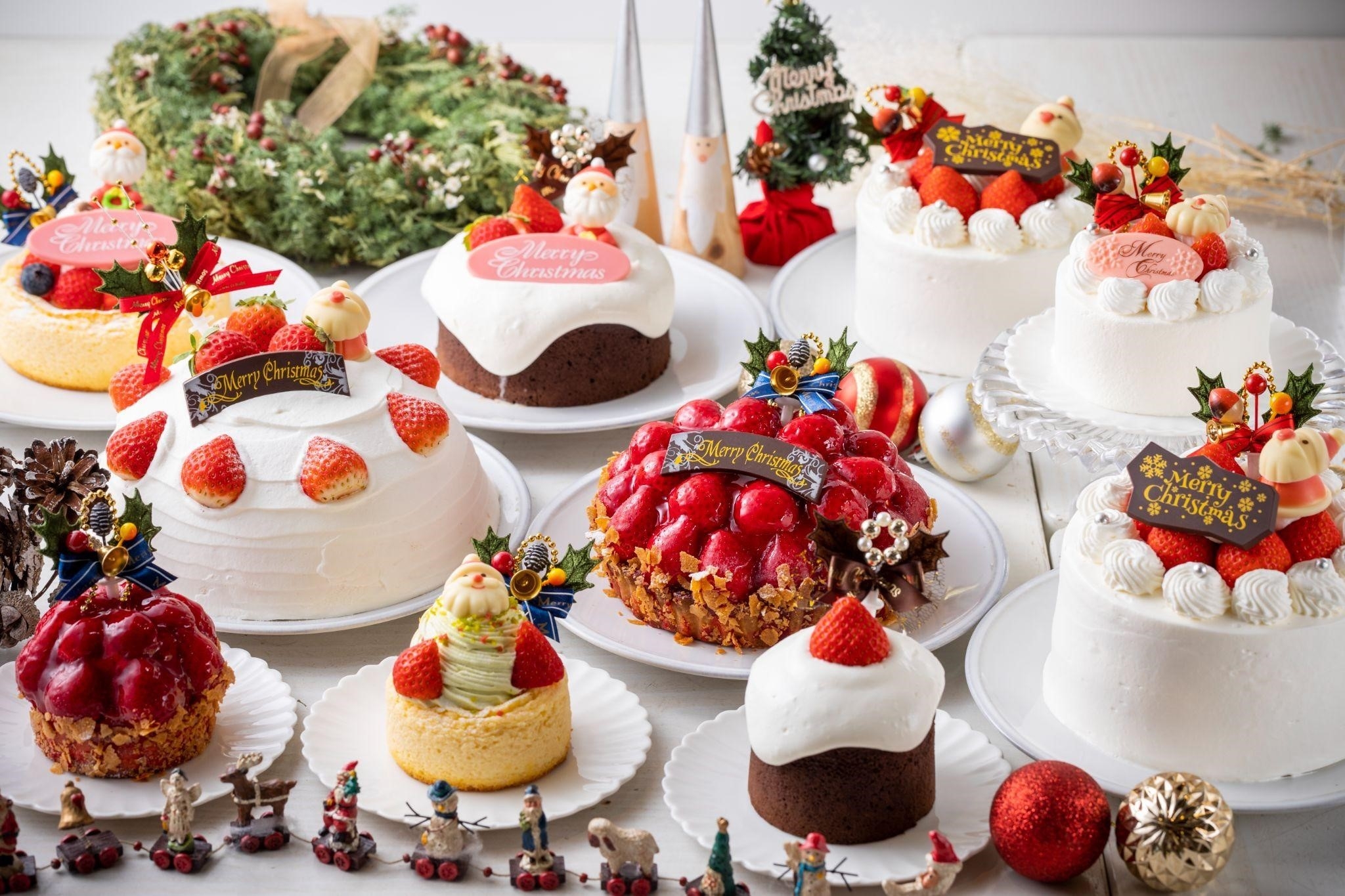 クリスマスケーキ各種 ※写真はイメージです