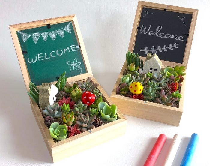 ミニチュアガーデン作り by ワイズファクトリー