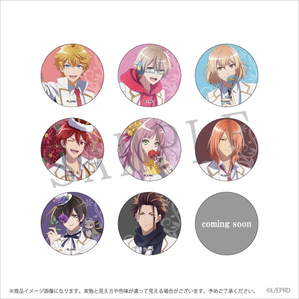 オリジナルグッズ:トレーディング缶バッジ