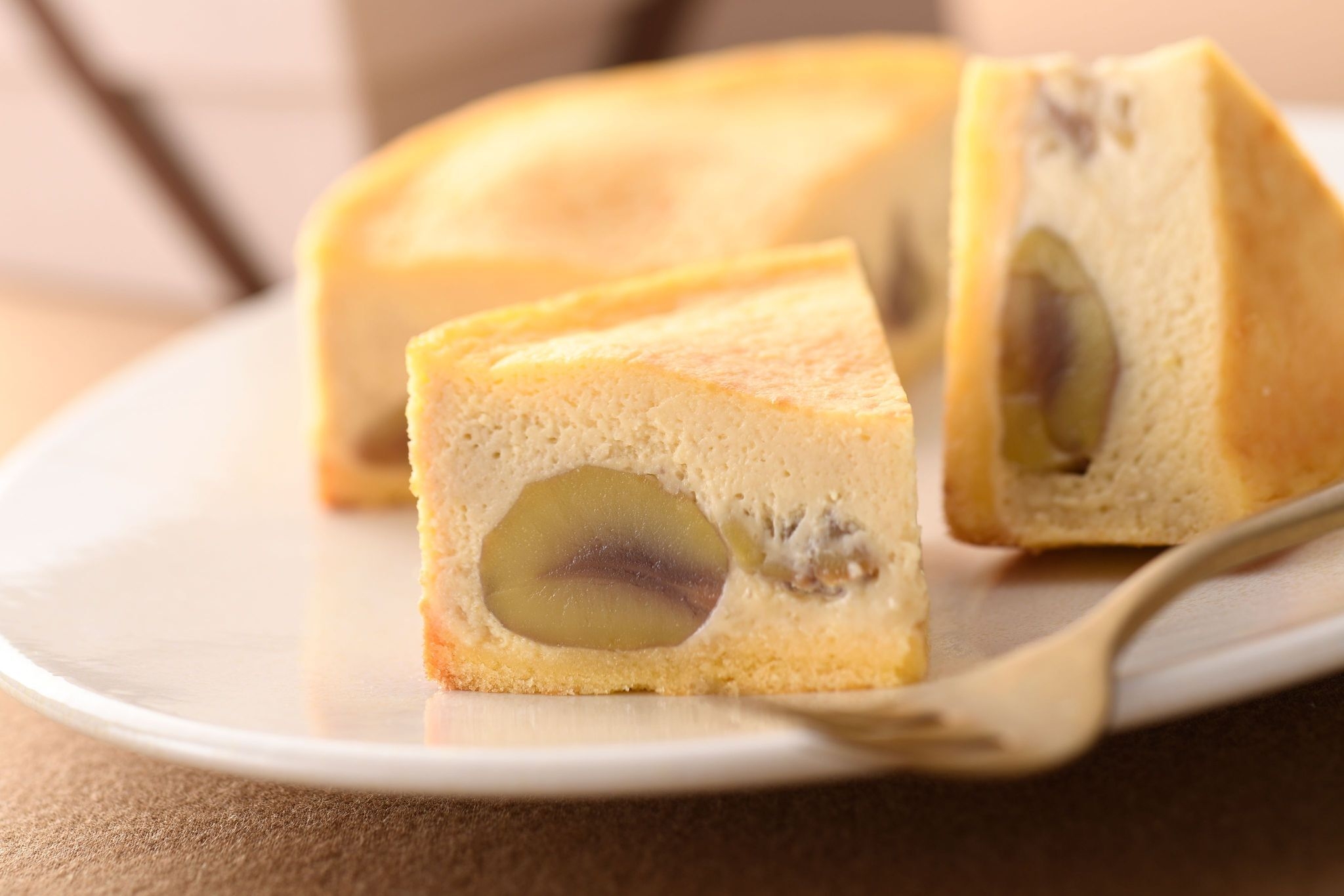 栗峰チーズケーキ 断面