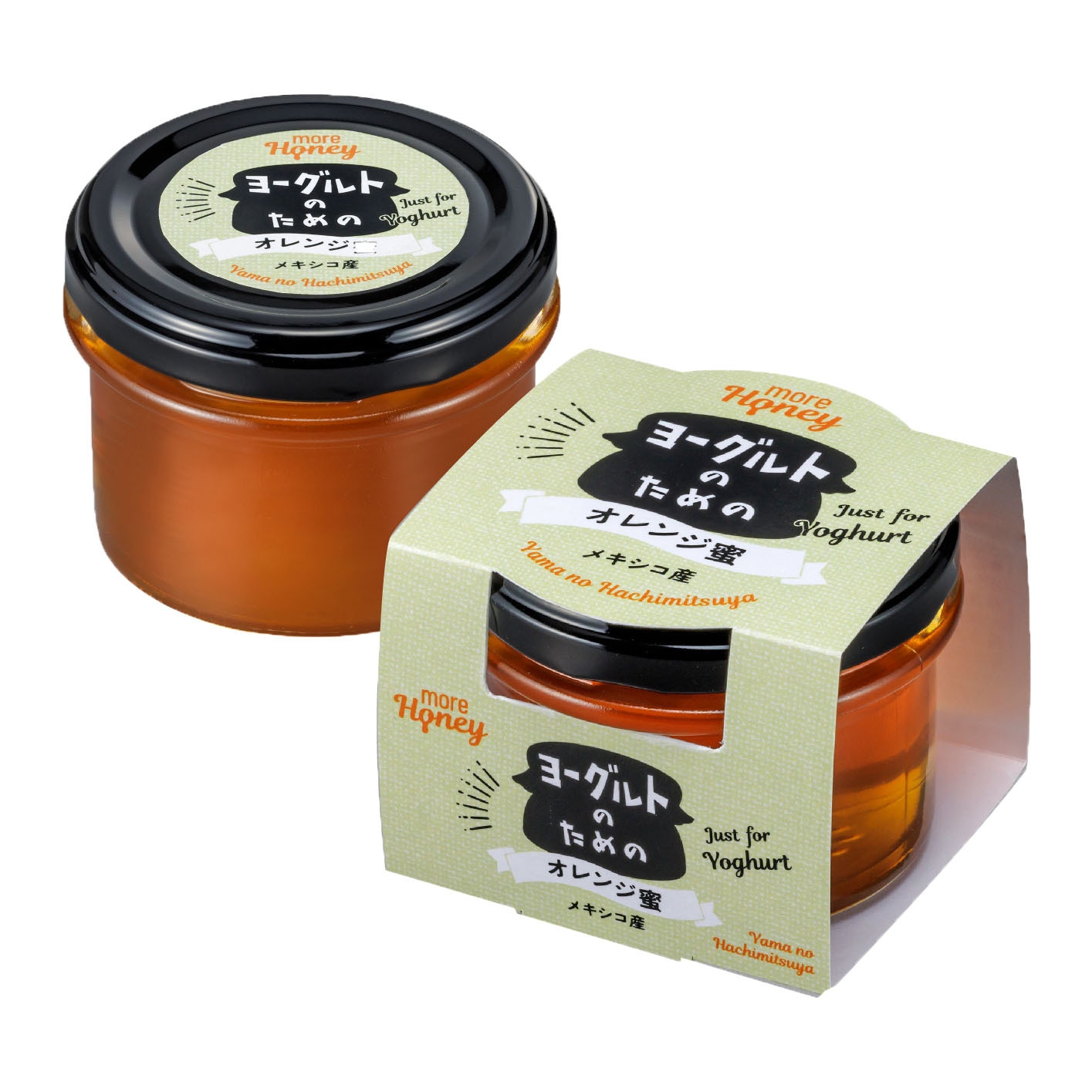 ヨーグルトのためのオレンジ蜜 パッケージ