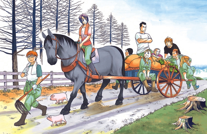 「銀の匙 Silver Spoon展」(C)荒川弘/小学館