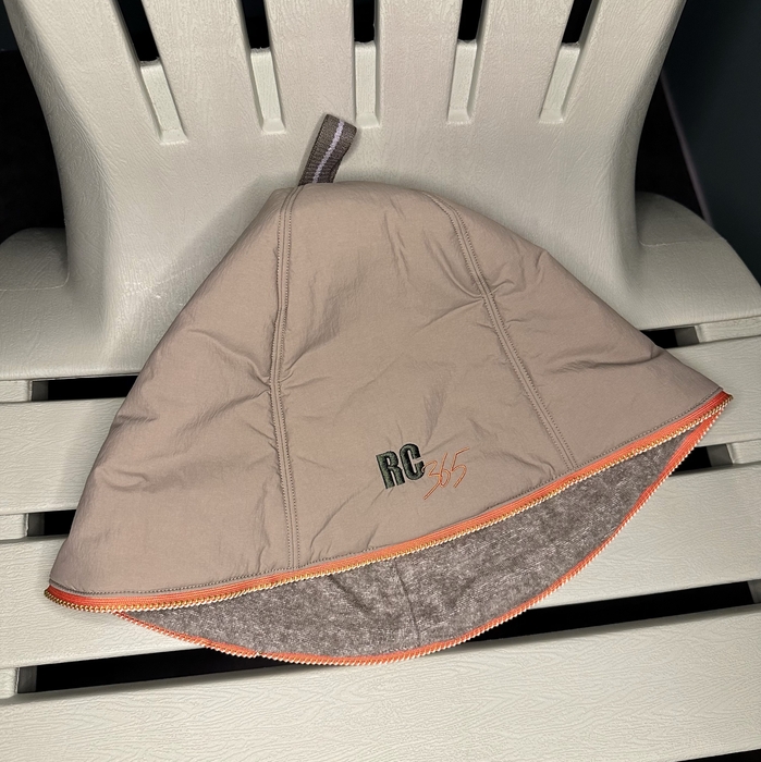 サウナハットカーキ