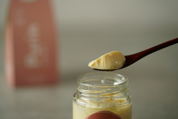 Purin なめらか スプーン上げ