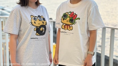 売り切れ続出！日焼けしたハローキティの新グッズが登場！ 「AWAJI HELLO KITTY APPLE LAND」限定グッズ12月27日より発売開始