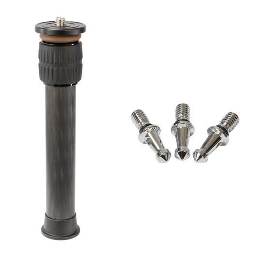 センターポールと石突