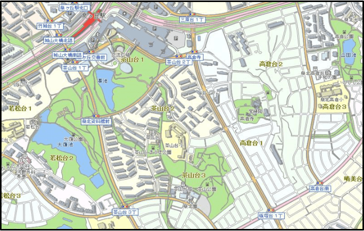 ポート周辺地図