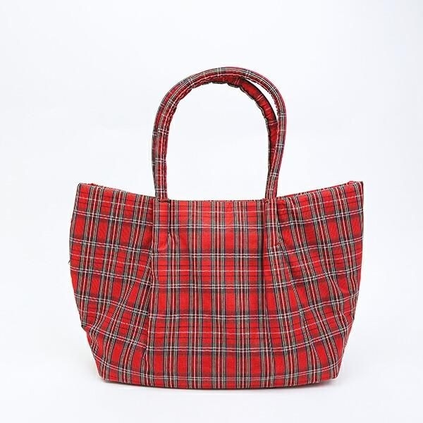 サンリオのハローキティ×ルートートのチェックトート