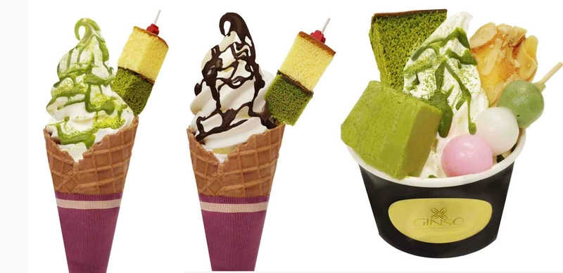 「天下の台所・大阪」の「美味しい」を心斎橋から世界へ！ 老舗のカステラ屋カステラ銀装で4月1日(火)より 「大阪カステラソフト」と「大阪抹茶カステラパフェ」を販売