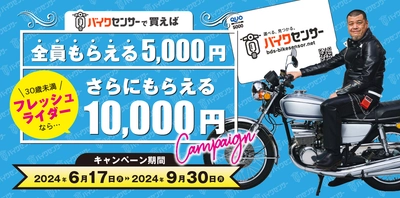 バイク＆パーツ検索サイト「BDSバイクセンサー」にて6/17より 成約者全員がQUOカードをもらえるキャンペーンを開催
