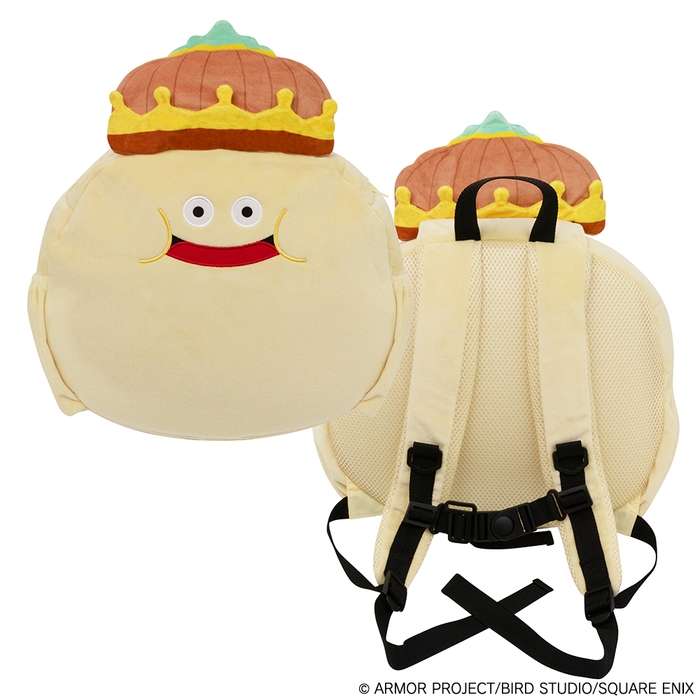 ▲プレミアムチケット付属グッズ Bパターン 「ドラゴンクエスト ぬいぐるみリュック たまねぎキング」