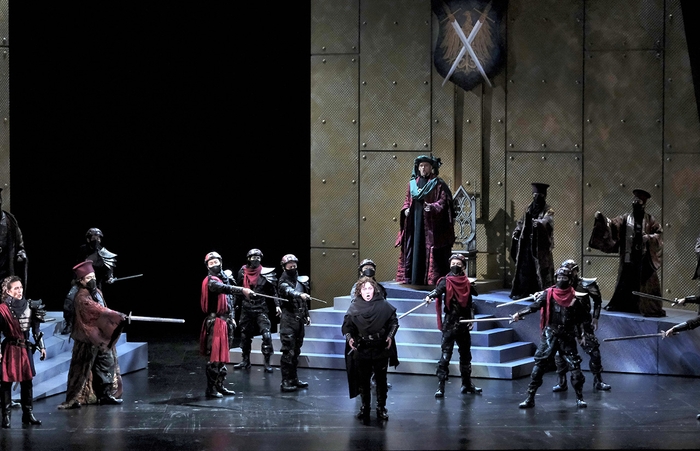 NISSAY OPERA 2021『カプレーティとモンテッキ』 14日出演組 撮影:三枝近志