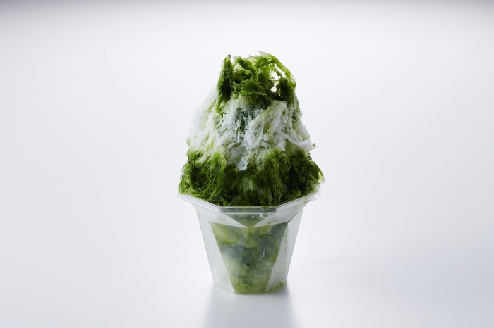 抹茶ミルクかき氷 税別700円