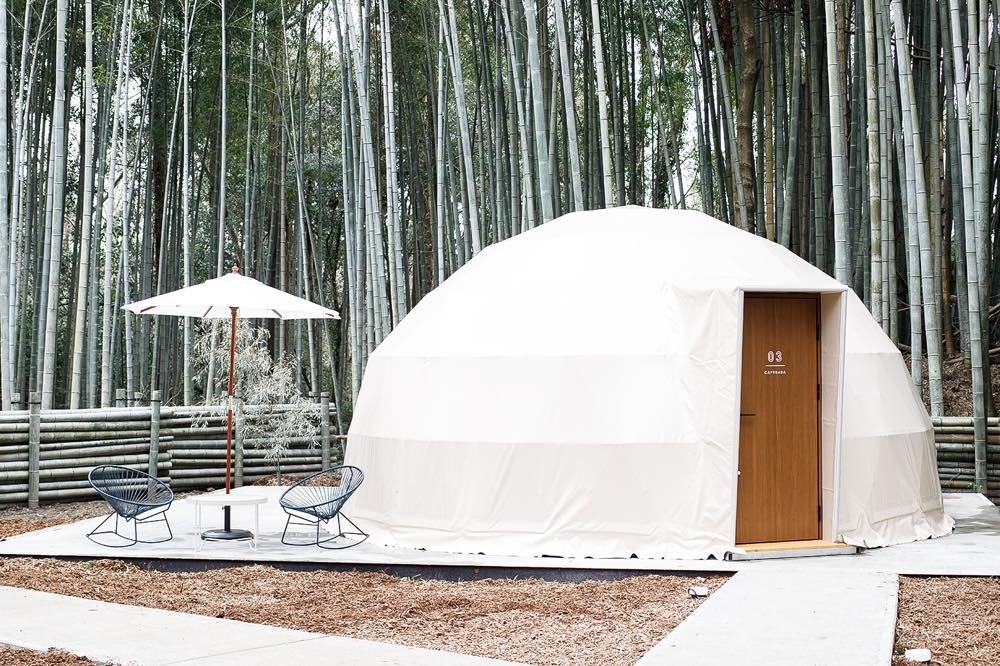 ドームテント外観