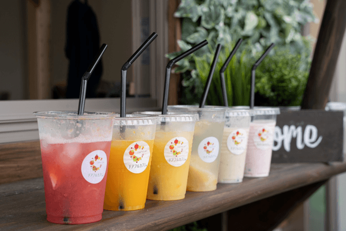 旬のフルーツを贅沢に使用したスムージーが大人気の『チアフルカフェ』