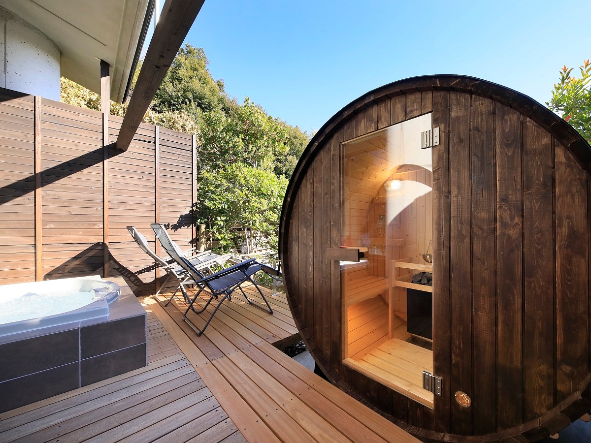 サウナ+露天風呂付客室