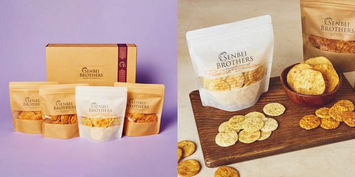 笠原製菓 SENBEI BROTHERS 4個入