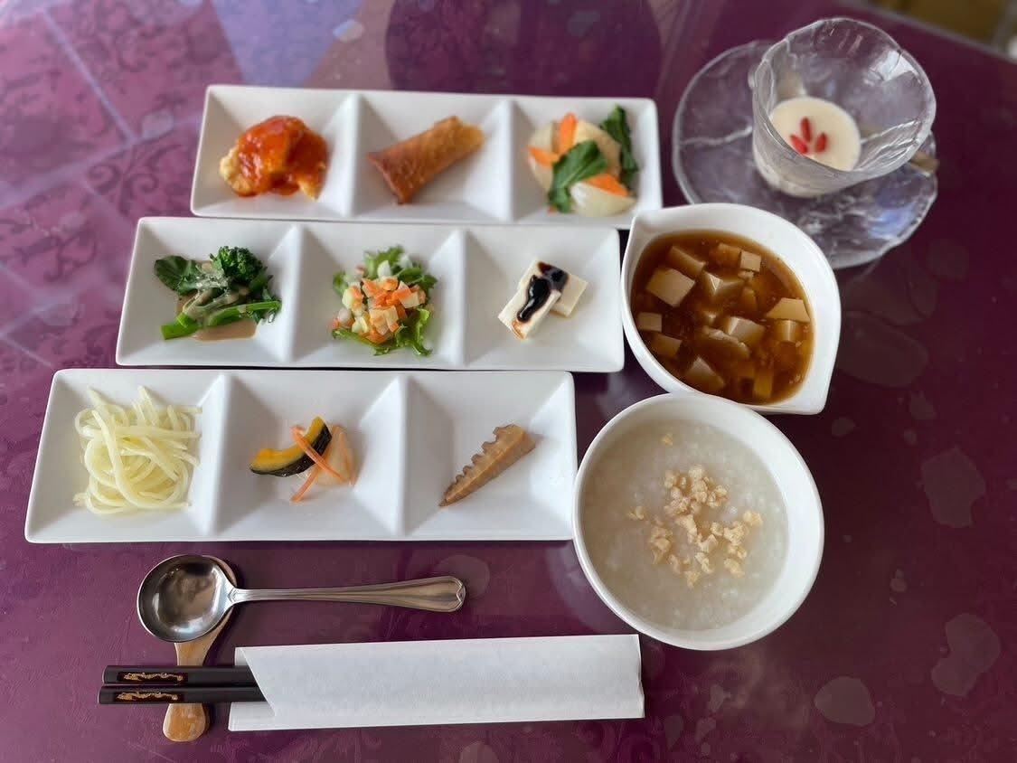 珍しい中華料理フルコース