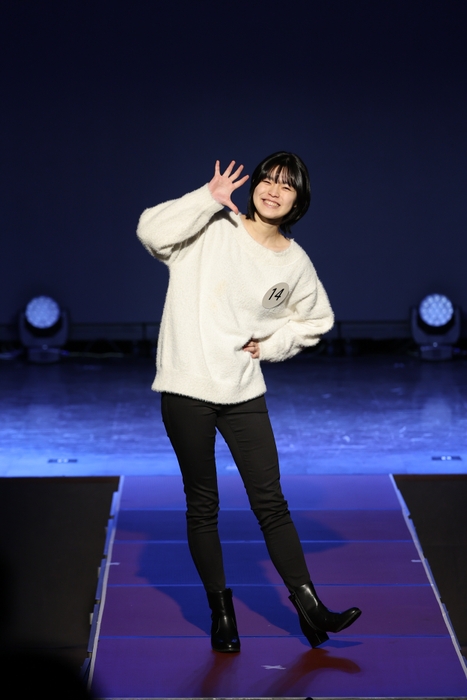 タレント部門賞 清水 優花さん ランウェイ