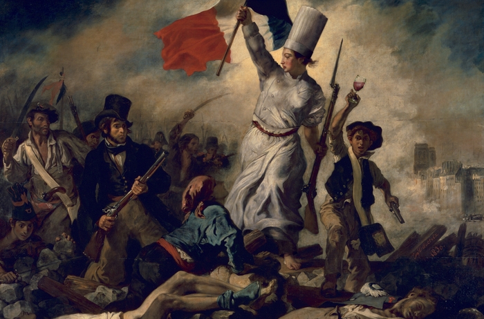 フランス革命の様子を表現した絵画 ©Photo RMN/H.Lewandowski/digital file by DNPartcom