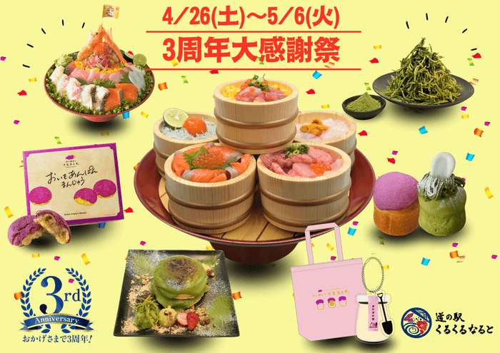 「3周年大感謝祭」について