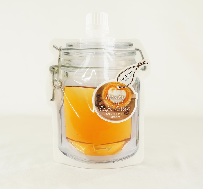 カフェラテに合う蜂蜜 シールアップパウチ入り