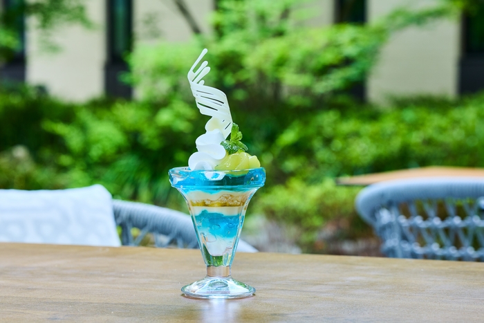 ➋シグネチャーパフェ シトラスブルー