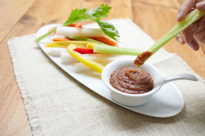 クルミみそ 野菜スティック